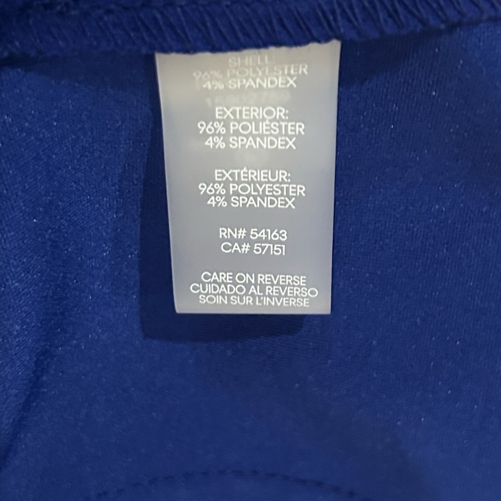 Andrew Marc Vibrant Blue Jumpsuit - Picture 5 of 8